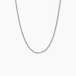 Cha&icirc;ne Clementine Argent Blanc - Chaines Unisex | Histoire d&rsquo;Or