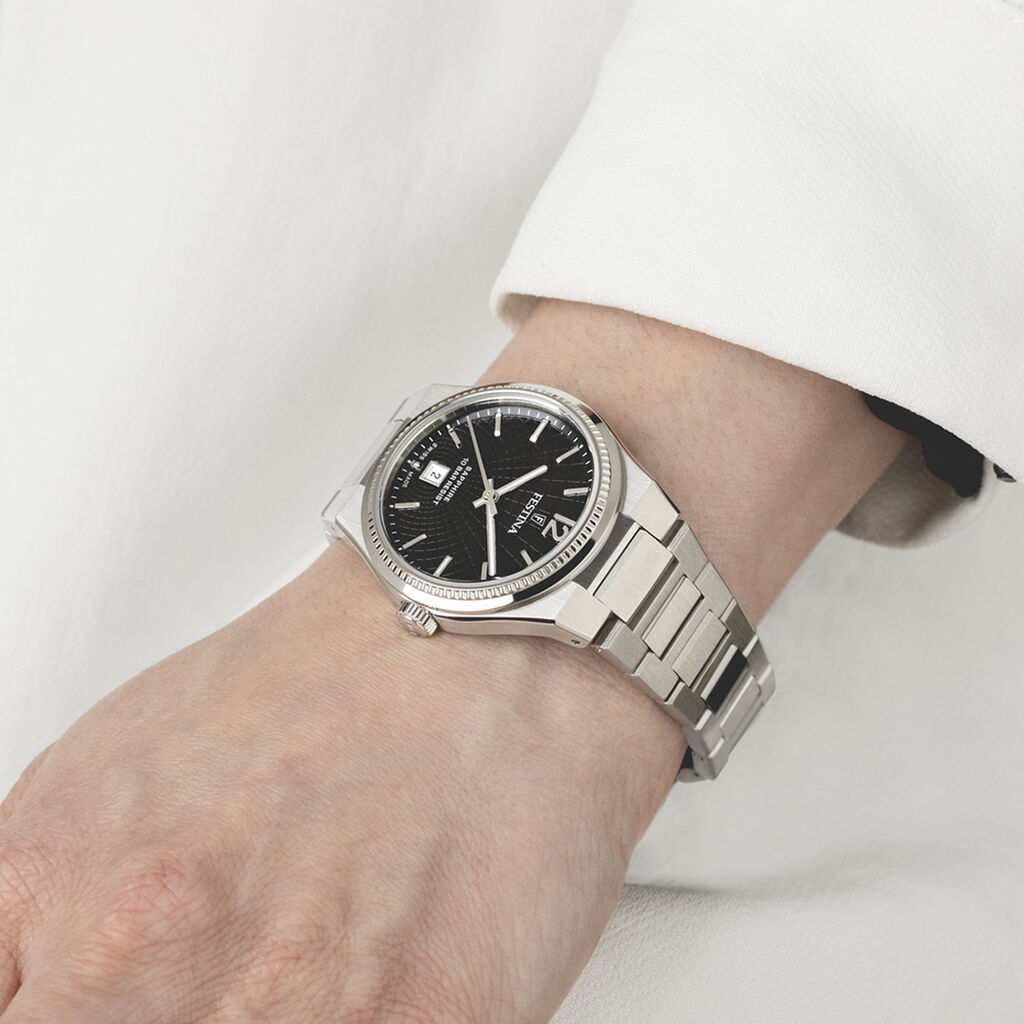 Montre Festina Swiss Made Noir - Montres suisses Femme | Histoire d’Or
