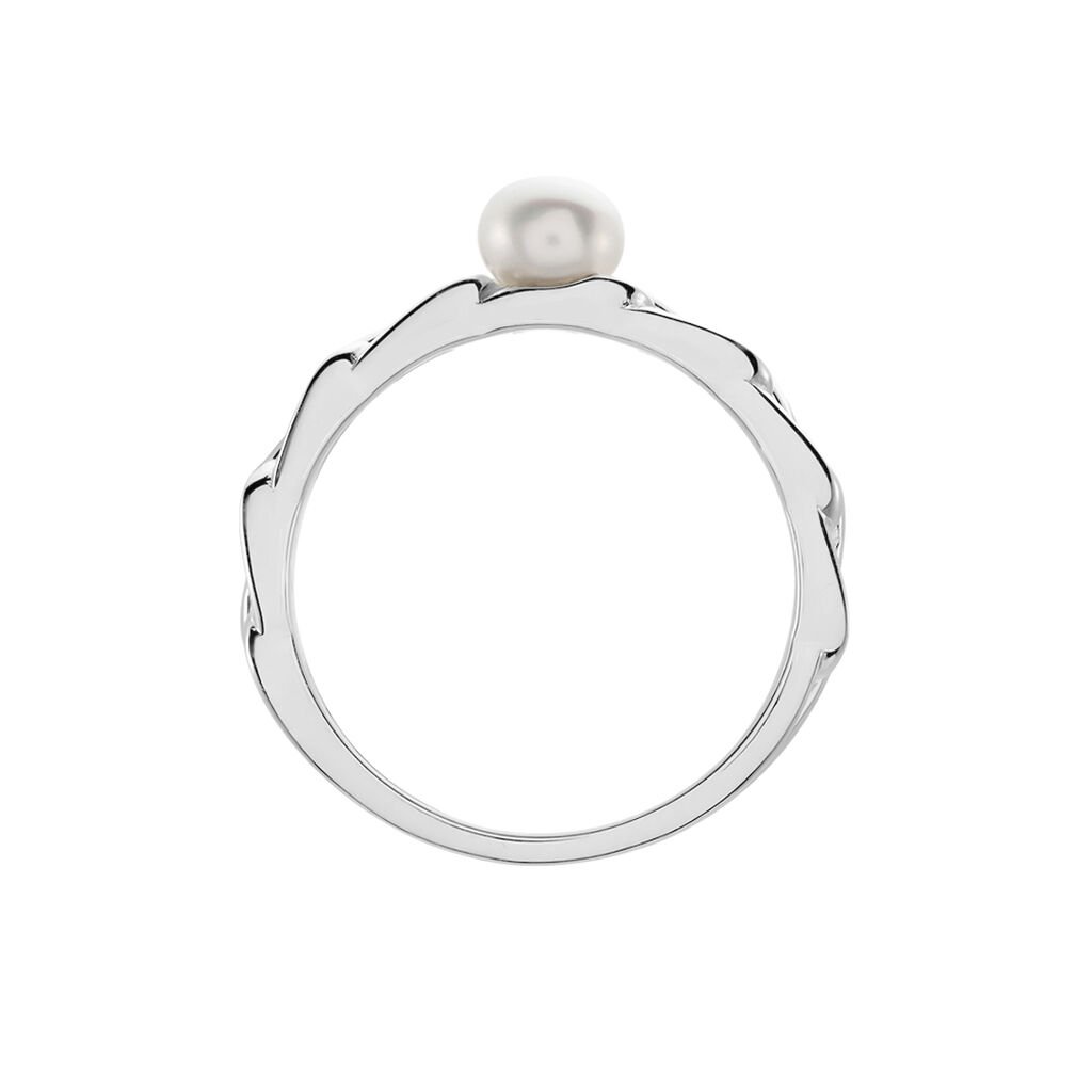 Bague Morgain Argent Perle De Culture - Bagues avec pierre Femme | Histoire d’Or