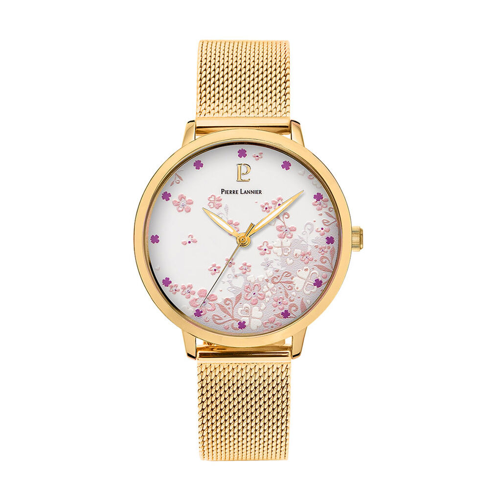 Montre Pierre Lannier Tallia Blanc - Montres Femme | Histoire d’Or