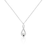 Collier Aelys Acier Blanc - Colliers fantaisie Femme | Histoire d&rsquo;Or