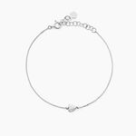 Bracelet Leandra Argent Blanc - F&ecirc;te des m&egrave;res Femme | Histoire d&rsquo;Or