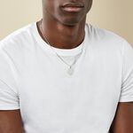 Pendentif Elisandre Argent Blanc - Pendentifs Homme | Histoire d&rsquo;Or