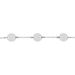 Bracelet Almira Argent Blanc - Bracelets fantaisie Femme | Histoire d’Or