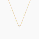 Collier Ruchel Or Jaune Diamant Synth&eacute;tique - F&ecirc;te des m&egrave;res Femme | Histoire d&rsquo;Or