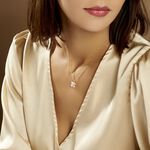 Collier Sendai Plaqu&eacute; Or Jaune Oxyde De Zirconium - Colliers fantaisie Femme | Histoire d&rsquo;Or