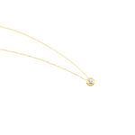 Collier Columbine Or Jaune Oxyde De Zirconium Blanc - Colliers Femme | Histoire d&rsquo;Or