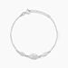 Bracelet Mahee Argent Blanc - Bracelets Femme | Histoire d’Or