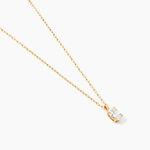 Collier Husam Or Jaune Oxyde De Zirconium - Colliers Femme | Histoire d&rsquo;Or
