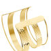 Bracelet Manchette Chita Acier Doré - Bracelets manchettes Femme | Histoire d’Or