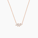 Collier Duchesse Argent Rose Oxyde De Zirconium - Colliers fantaisie Femme | Histoire d&rsquo;Or