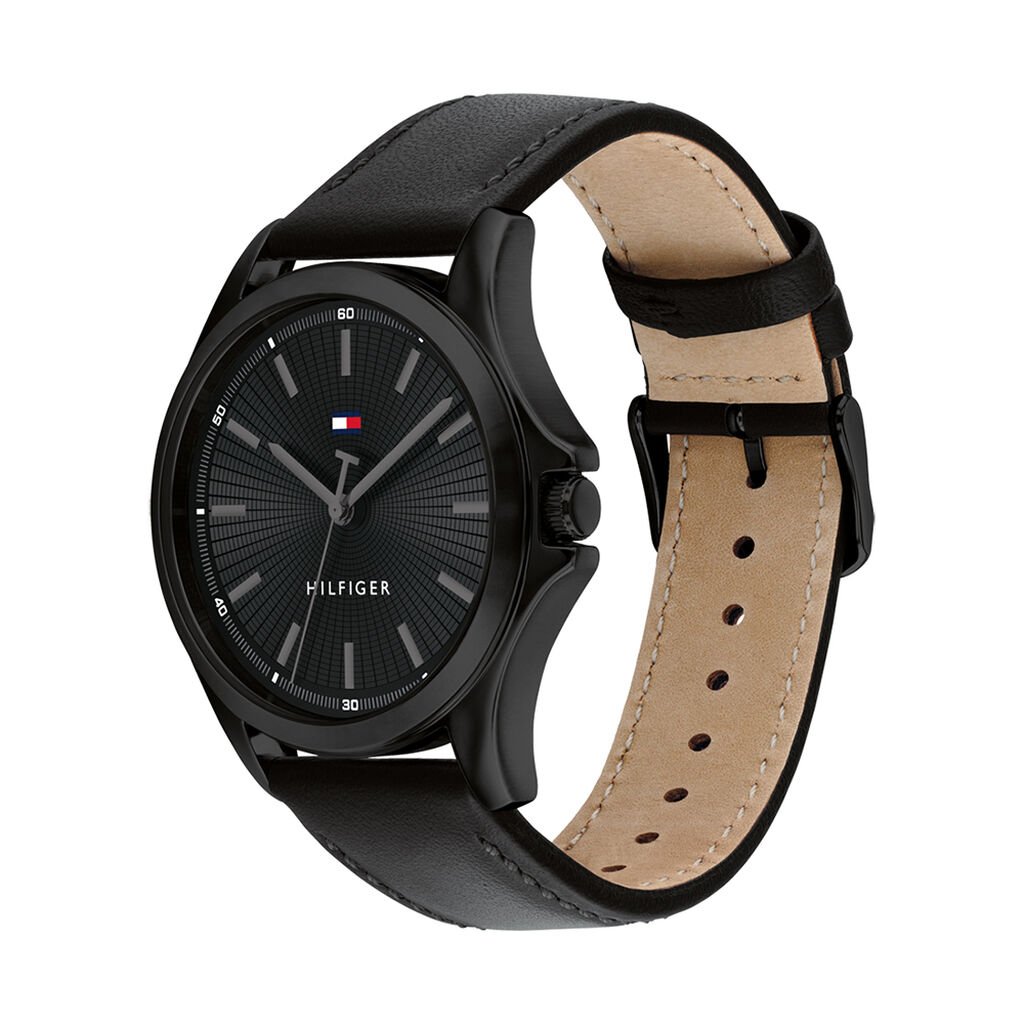 Montre Tommy Hilfiger Bruce Noir - Montres Homme | Histoire d’Or