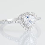 Bague Amantine Argent Blanc Oxyde De Zirconium - Bagues solitaires Femme | Histoire d&rsquo;Or