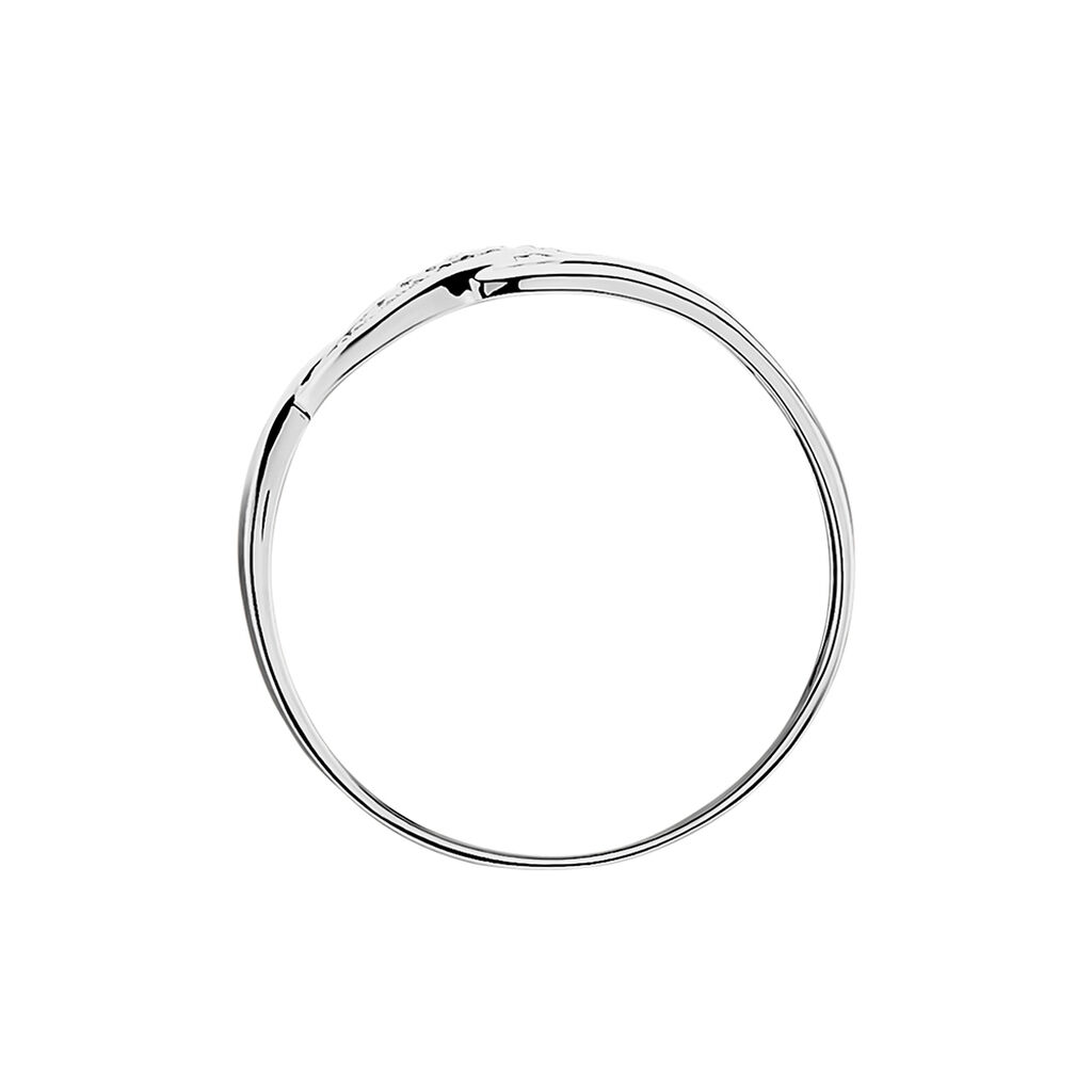 Bague Amayas Or Blanc Diamant - Bagues solitaires Femme | Histoire d’Or