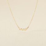Collier Arachis Or Jaune - Bijoux sans pierre Femme | Histoire d&rsquo;Or