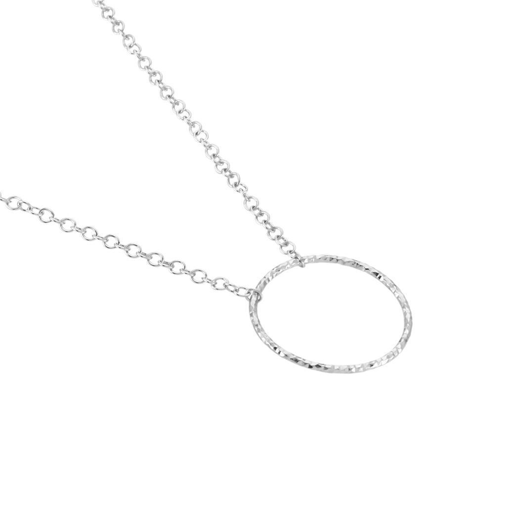Collier Argent Blanc Anvallus - Colliers fantaisie Femme | Histoire d&rsquo;Or