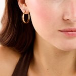 Cr&eacute;oles Double Plaqu&eacute; Or Jaune - Cr&eacute;oles fantaisie Femme | Histoire d&rsquo;Or