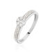 Bague Praya Or Blanc Diamant - Bagues avec pierre Femme | Histoire d’Or