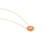 Collier Or Jaune Sweet Rosace Oxyde De Zirconium - Colliers Femme | Histoire d&rsquo;Or