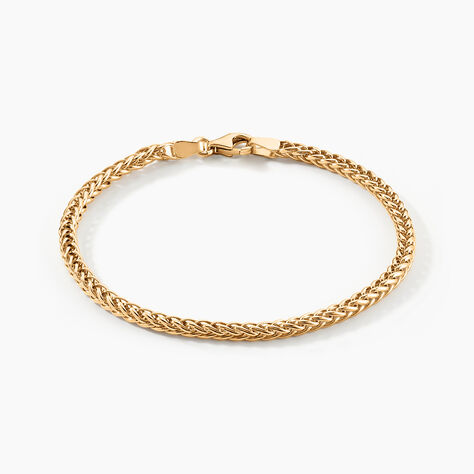 Bracelet Jolien Maille Spiga Or Jaune - Bracelets cha&icirc;ne Femme | Histoire d&rsquo;Or