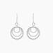 Boucles D'oreilles Pendantes Lilia Argent Blanc - Boucles d'oreilles fantaisie Femme | Histoire d’Or