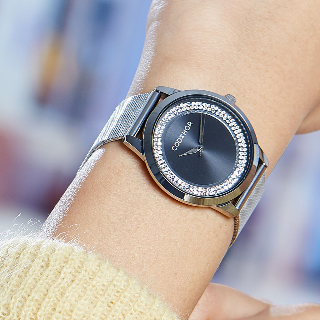 Montre Codhor Bea Noir - Montres Femme | Histoire d’Or