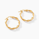 Cr&eacute;oles Lexus Or Jaune - Boucles d'oreilles cr&eacute;oles Femme | Histoire d&rsquo;Or