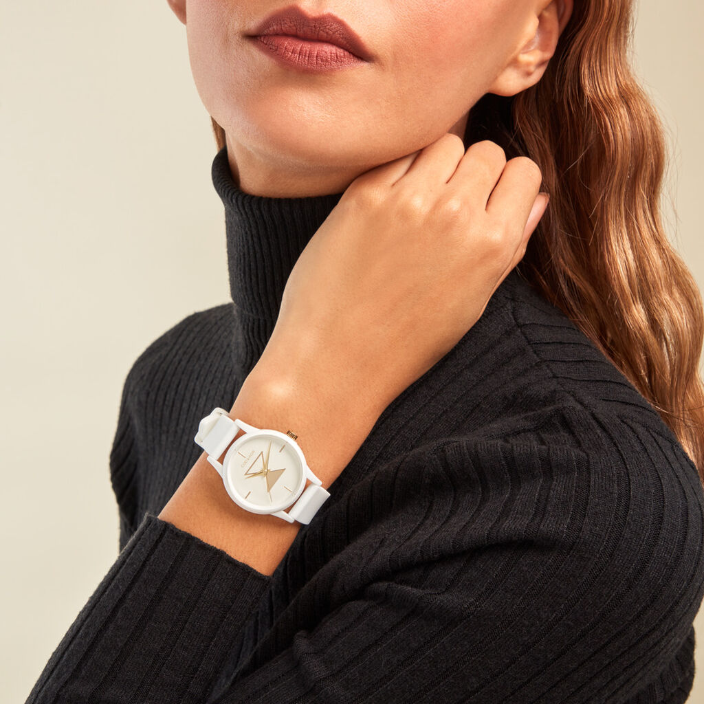 Montre Codhor Pauline Blanc - Montres Femme | Histoire d’Or
