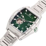 Montre Montignac Tonneau Automatique Vert - Montres Homme | Histoire d&rsquo;Or