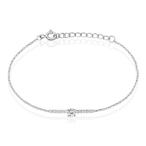 Bracelet Tovia Argent Blanc Oxyde De Zirconium - Bracelets Femme | Histoire d’Or
