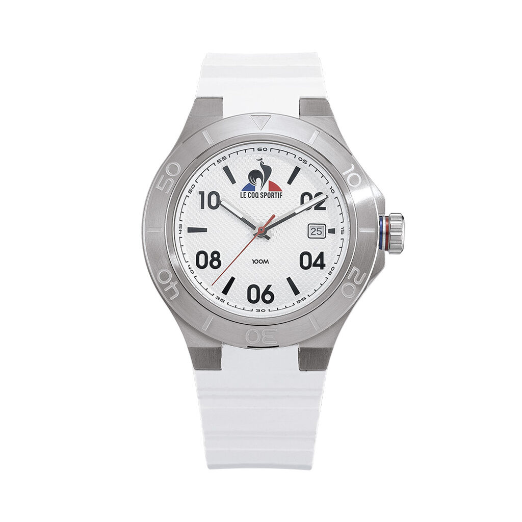 Montre Le Coq Sportif IntÃ©grÃ©e Blanc