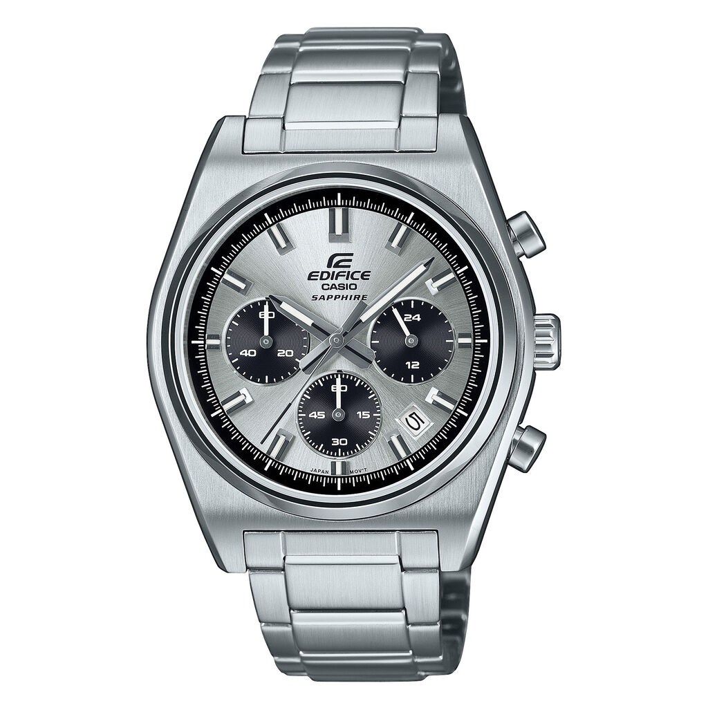 Montre Casio Edifice Argent&eacute; - Montres Homme | Histoire d&rsquo;Or