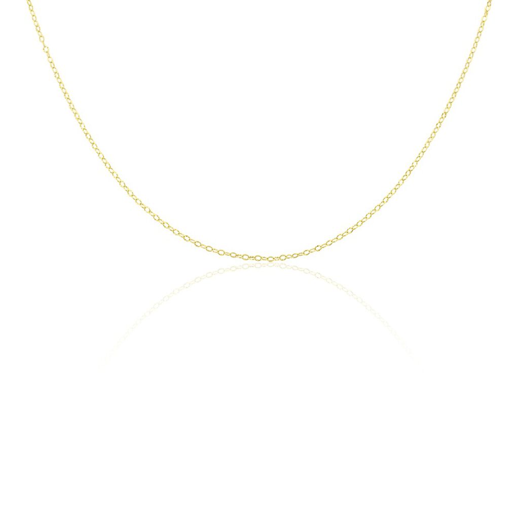 Chaine Or Jaune Pilea - Chaines Femme | Histoire d’Or