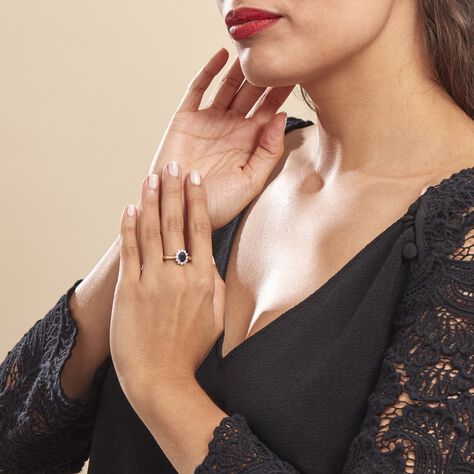 Bague Lizia Or Jaune Diamant - Bagues avec pierre Femme | Histoire d’Or