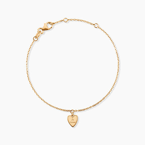 Bracelet Romance Plaqu&eacute; Or Jaune - Bracelets Femme | Histoire d&rsquo;Or