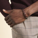 Bracelet Jourdan Kessel Acier Blanc - Bracelets Homme | Histoire d&rsquo;Or