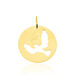 Pendentif Anny Colombe Or Jaune - Pendentifs Baptême Famille | Histoire d’Or