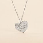 Collier Florine Argent Blanc - Colliers fantaisie Femme | Histoire d&rsquo;Or