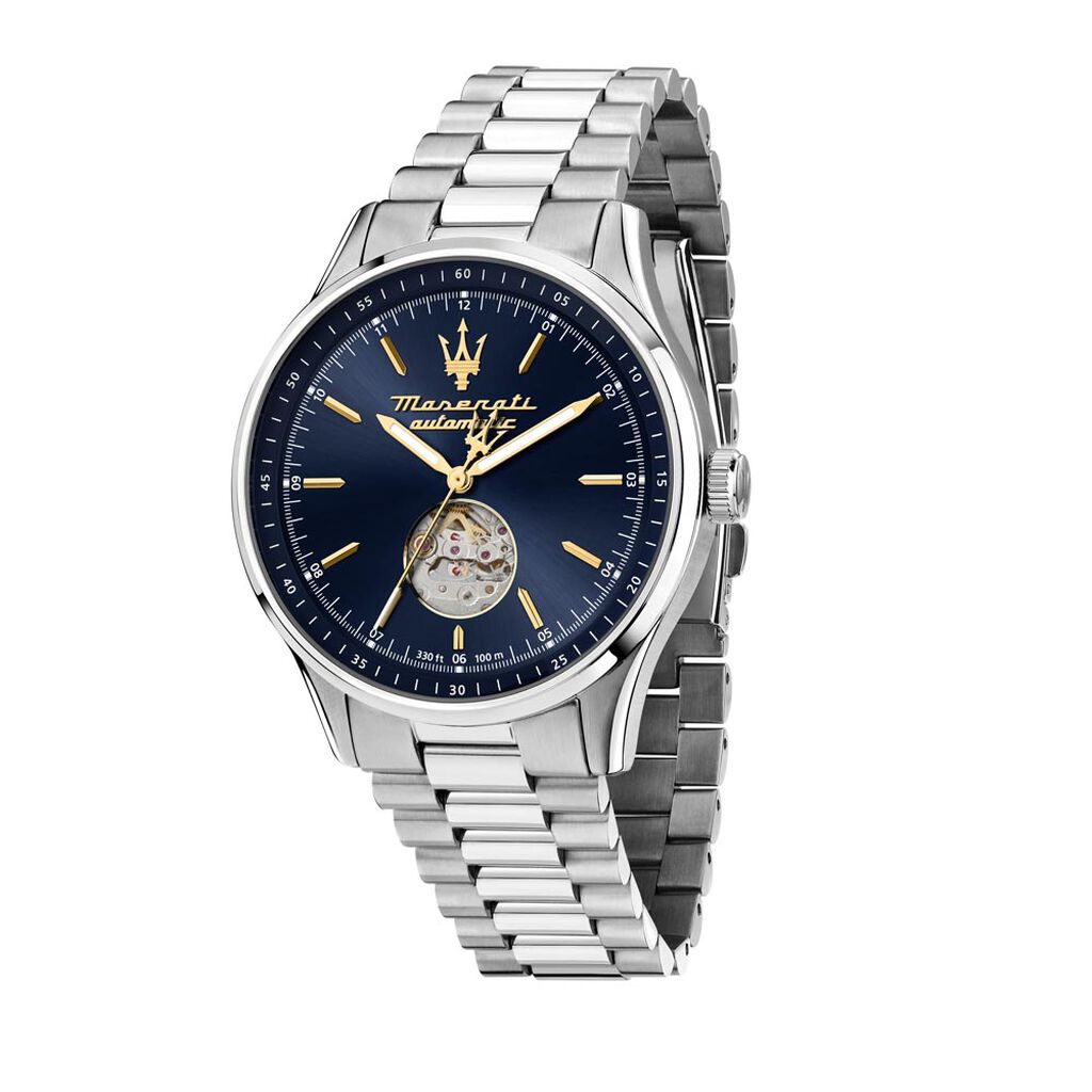 Montre Maserati Sorpasso Bleu - Montres Homme | Histoire d&rsquo;Or