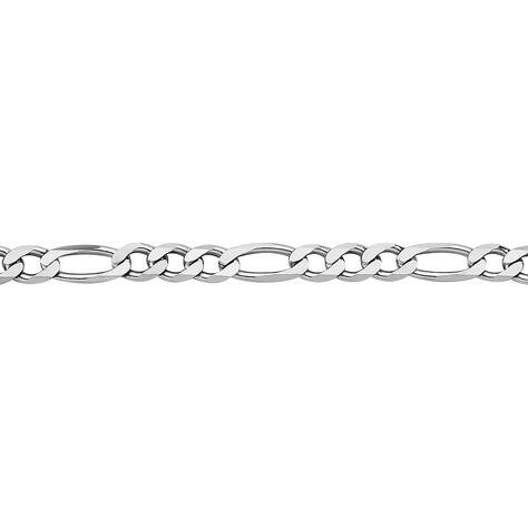 Chaîne Vivian Alternee 1/3 Argent Blanc - Chaines Homme | Histoire d’Or