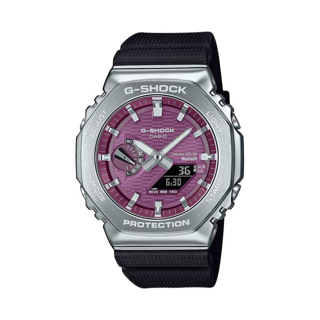 Montre Casio G-Shock Gbm2100 Violet - Montres solaires Homme | Histoire d&rsquo;Or