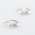 Cr&eacute;oles Ananas Or Blanc - Boucles d'oreilles cr&eacute;oles Femme | Histoire d&rsquo;Or