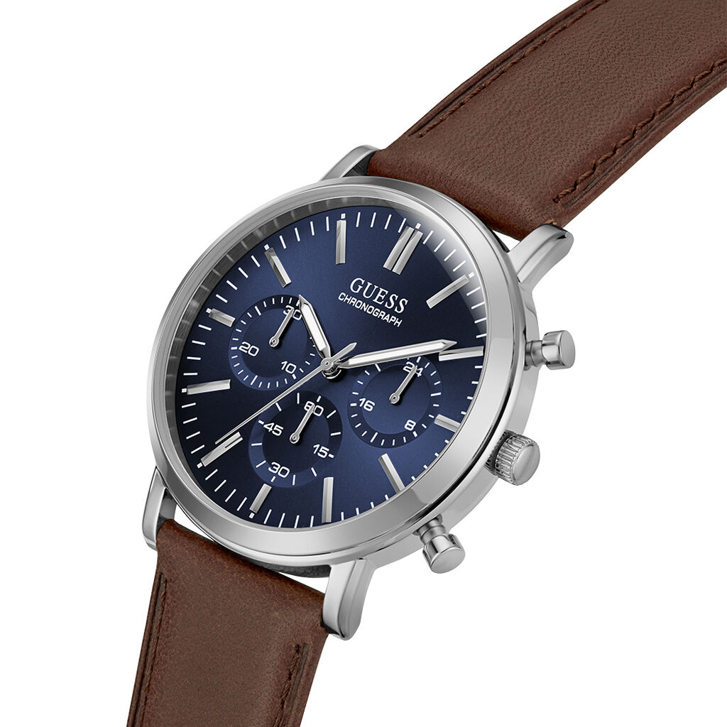 Montre Guess Cassian Bleu - Montres Homme | Histoire d&rsquo;Or