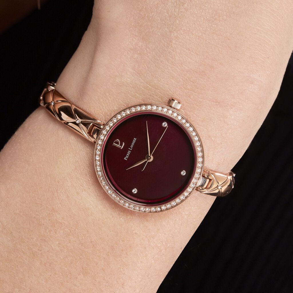 Montre Pierre Lannier Leia Fuschia - Montres Femme | Histoire d’Or