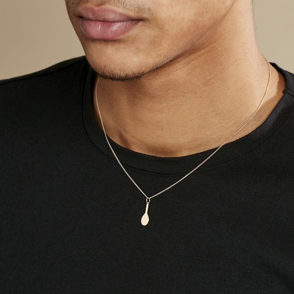 Pendentif Julius Sport Tennis Or Jaune - Pendentifs Famille | Histoire d’Or