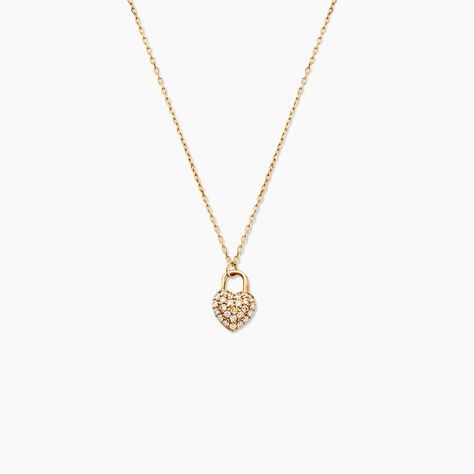 Collier Lucrezio Or Jaune Oxyde De Zirconium - Colliers Femme | Histoire d’Or