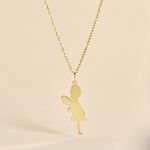 Pendentif Estrellita Ange Or Jaune - Pendentifs Communion Famille | Histoire d&rsquo;Or