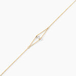 Bracelet Sparkle Or Jaune Oxyde De Zirconium - Bracelets Femme | Histoire d&rsquo;Or