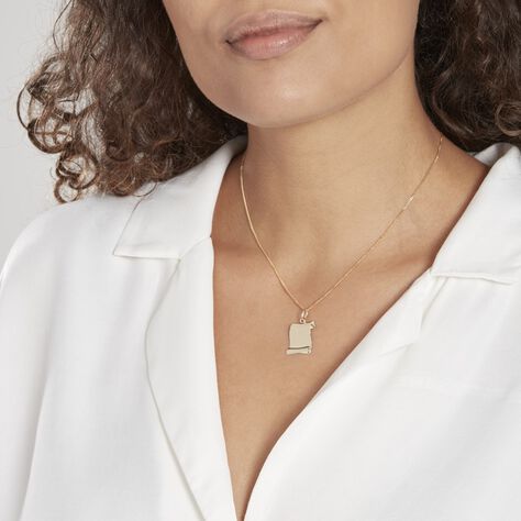 Pendentif Sirona Or Jaune - Cadeaux de naissance Femme | Histoire d’Or