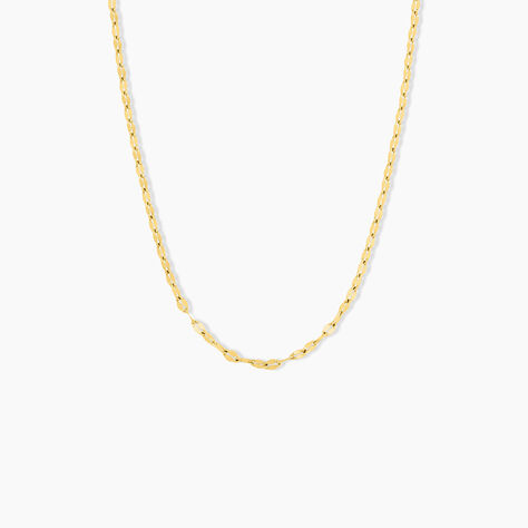Collier Mauricette Acier Jaune -  Femme | Histoire d’Or